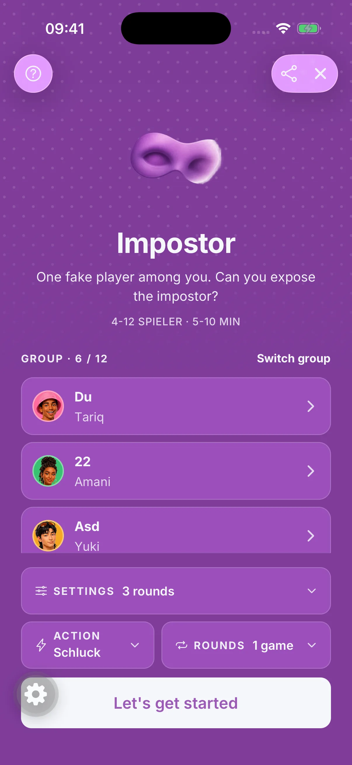 Imposteur — jeux